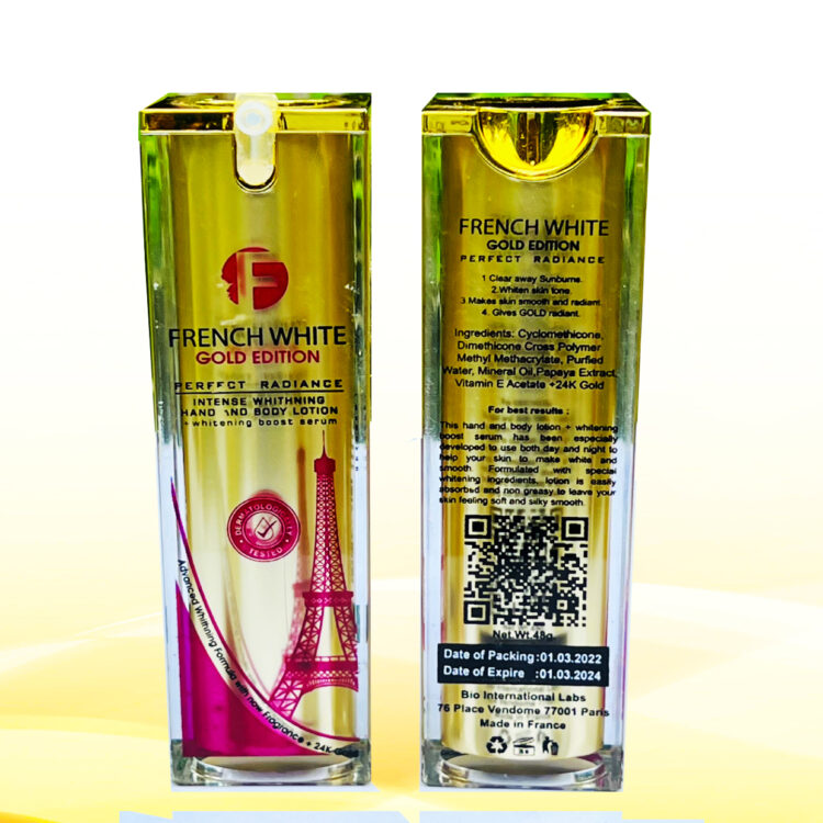 French White Gold Edition Bodylotion